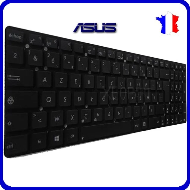 Clavier AZERTY Français Original Pour ASUS X752L - Noir, Neuf