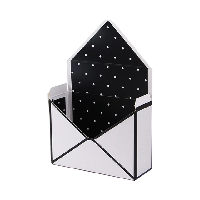 2 piezas sobre florista caja de flores cajas de regalo de papel boda tendencia bebé