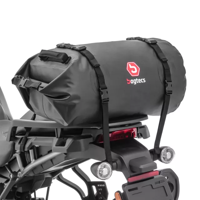 TAIL BAG / Buddy Seat bag for scooter Bagtecs X30 expandable 20-30L black  $174.99 - PicClick
