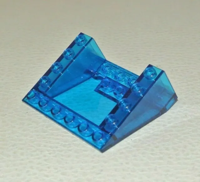 LEGO Space: Windscreen 5 x 6 x 2 - Ref 4228 Trans-Bleu - Set 6980 6929