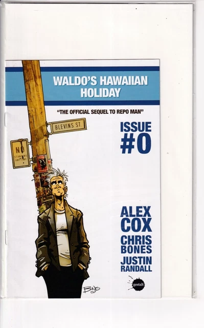 Waldos Hawaiian Holiday Ashcan VF/NM Combine Bag Board AH1