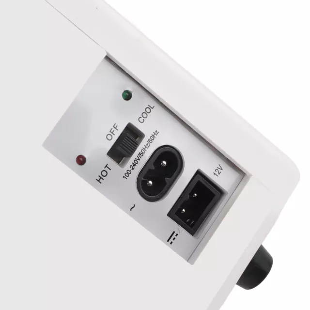 (White UK Plug)Mini Fridge 4L Portable Cooler Warmer Personal Refrigerator