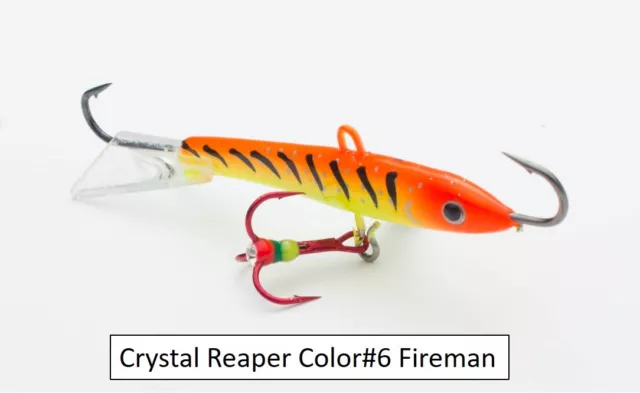 Vexan Crystal Reaper Jigging Minnow Walleye Bass Fishing Jig Bait