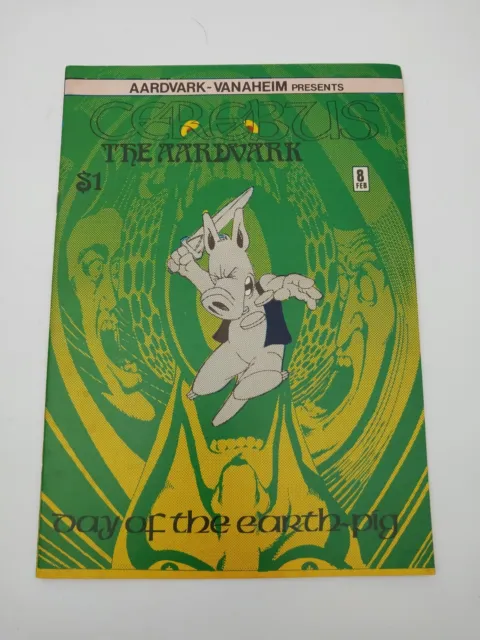 Signed Cerebus The Aardvark #8 Vanaheim Dave Sim Comic 1979