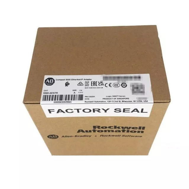 New Sealed Allen-Bradley 5069-AENTR/A Compact 5000 EtherNet/IP Adapter 5069AENTR