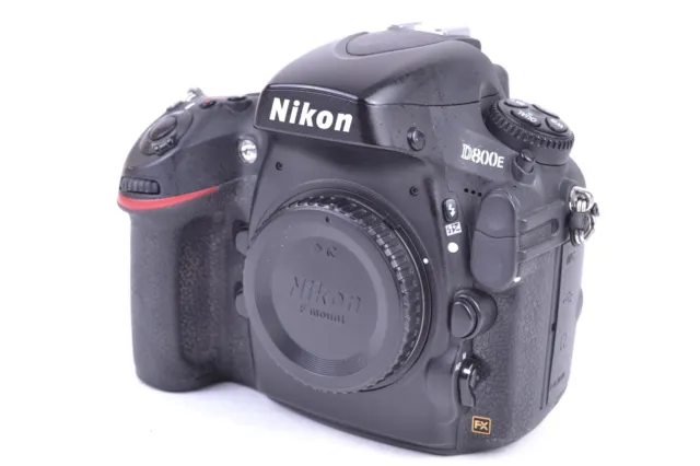 Nikon D800E 36.3 MP Digital SLR Camera Body Shutter Count 24,000 #T16097