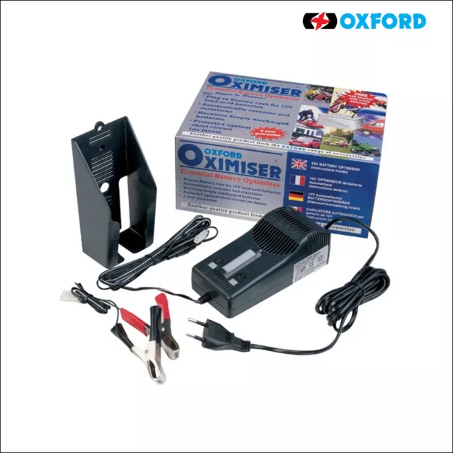 Oxford Oximiser 600 Essential Motorrad Motorrad Batterieoptimierer - Eurostecker