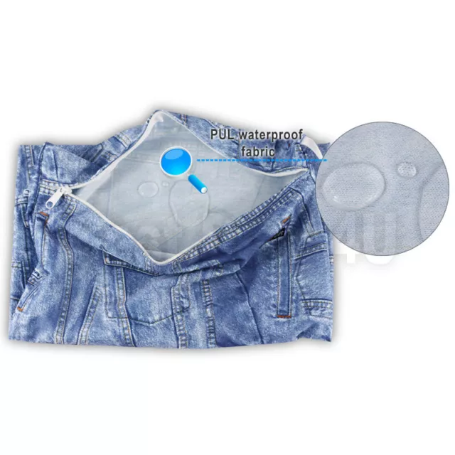 Washable Reusable Cloth Nappy Wet Bag / Waterproof Swim Sport Travel Carry bag 3