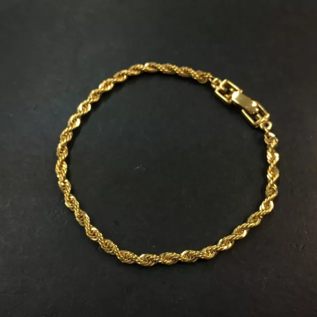 GIVENCHY CHAIN GOLD Tone Bracelet/6Y0035 $1.00 - PicClick