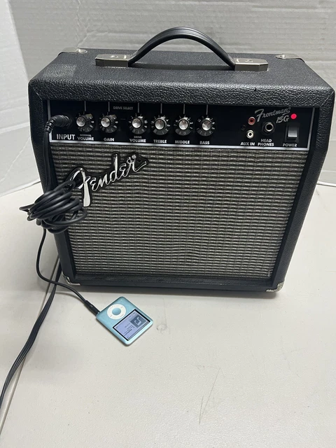 Fender Frontman 15G 15 watt Electric Guitar Practice Amplifier AMP Free Shipping