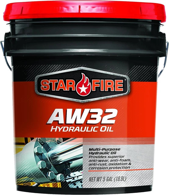 Premium Lubricants AW 32 Hydraulic Oil, 5 Gallon, Pail
