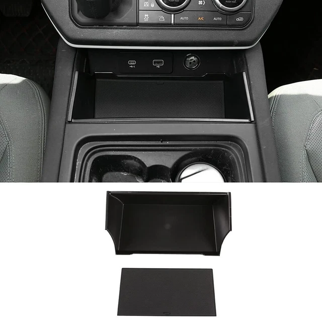 für 110 2020-2021 ABS Schwarz Auto Zentrale Lagerung Armlehne Box Aufbewahr L3O9