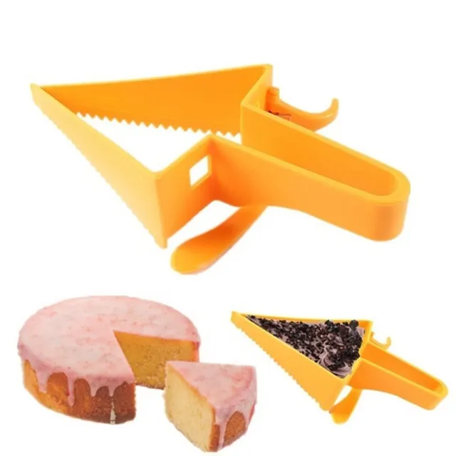 Affettatrice per torte in plastica regolabile separatore per torte tagliapane taglio fisso