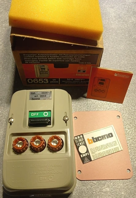 RSE Distributore Di Corrente Da Parete Completo Cablato, 32 A, 16 - Foto 8