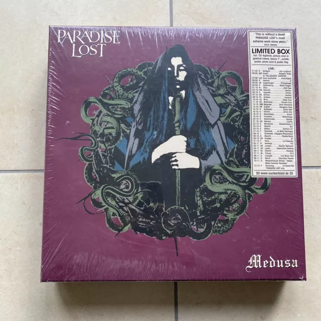 Paradise Lost - Medusa - Vinyl Vinyle NEUF - Limited Box Picture Disc CD Poster