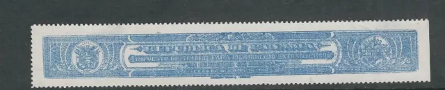 Panama Circa (?) Umsatz Impuesto De Consumo Hellblau VF Gebraucht
