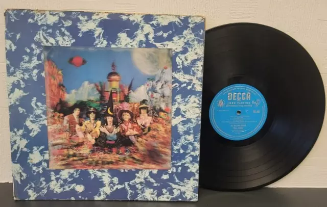 THE ROLLING STONES -THEIR SATANIC MAJESTIES REQUEST 12'' LP UK 1967 Decca TXS103