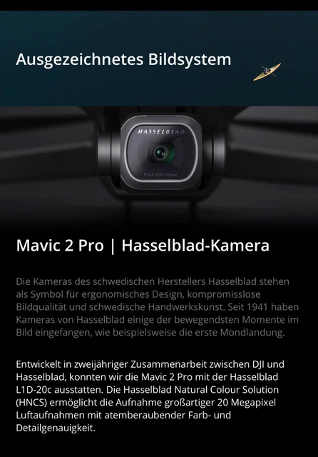 Cámara DJI Mavic 2 Pro 4K Ultra HD