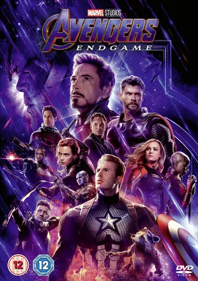 Avengers: Endgame (DVD) Benedict Cumberbatch Brie Larson Paul Rudd Mark Ruffalo