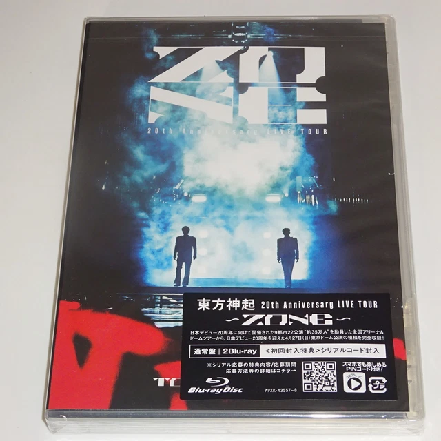 TOHOSHINKI 20TH ANNIVERSARY Live Tour Zone Blu-Ray 3 Discs Ltd