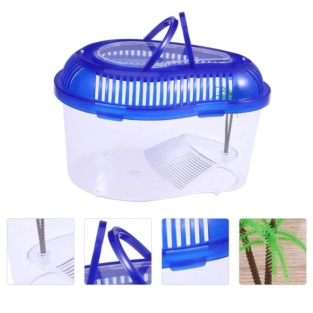 Turtle Cylinder Drying Platform Tank Terrarium Betta Fish Aquarium Animal