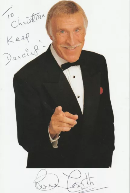 BRUCE FORSYTH (1928-2017) Strictly, Generation Game Signed pic