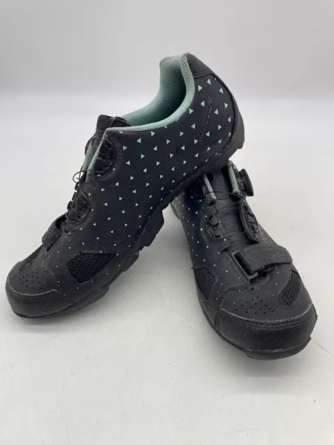 Scott Road Comp Boa Womens 7.5 Cycling Shoes Cleats MTB Black Mountain BIke