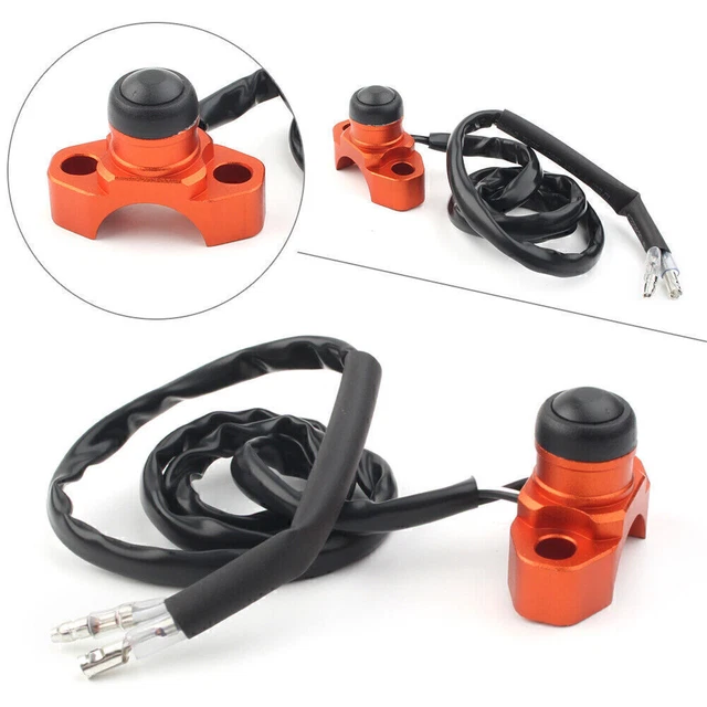 Motor Engine Stop Start Kill Switch Button Universal for Most Dirt Bike Quad ATV