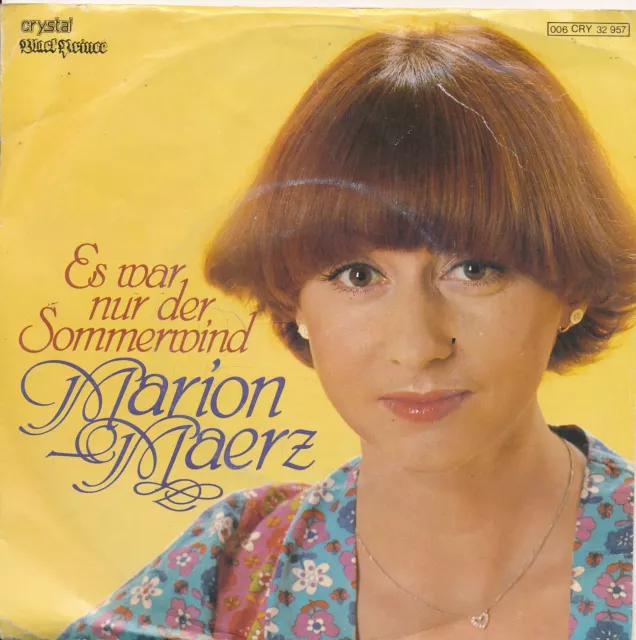 Es war nur der Sommerwind - Marion Maerz - Single 7" Vinyl 167/24