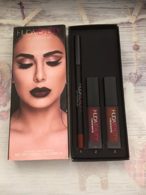 Coffret Lèvres Huda Beauty Neuf & Authentique