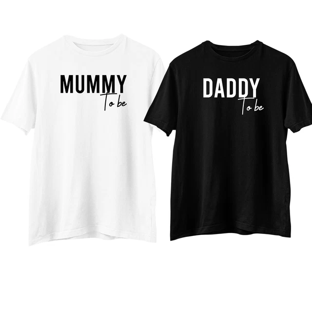 Mummy To Be tshirt, Daddy To be Shirt, Pregnancy Announcement, Baby Shower Gift