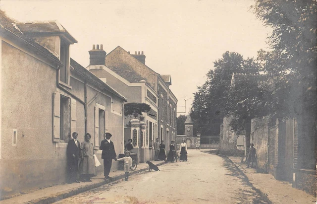 Carte Photo Ancienne - CPA Souzy-la-Briche (91) - Noir Et Blanc, Années 1910, Très Bon état