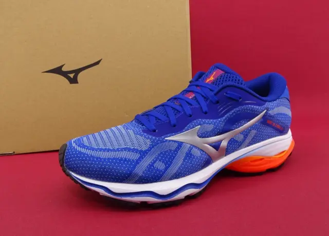 Mizuno WAVE ULTIMA 13 Laufschuh Running Sneaker Sportschuh Schuhe Blau Gr. 42