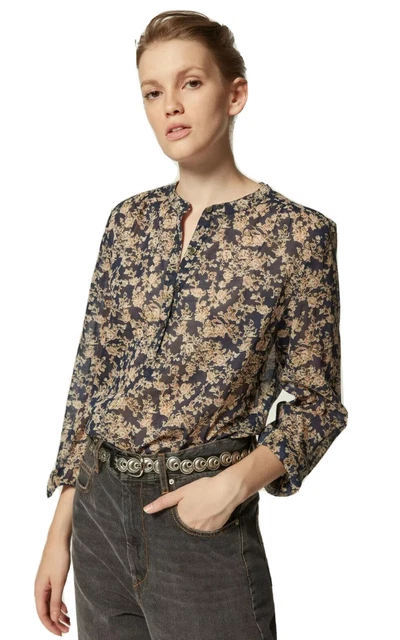 Pull Isabel Marant Femme Beige En Coton - Taille 40 (M), Col Rond, Occasion Très Bon état