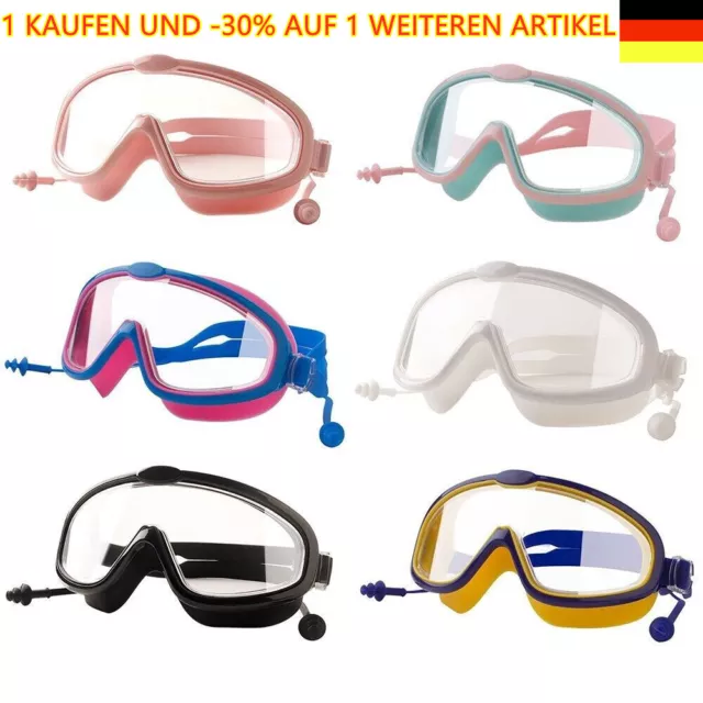 Kinder Schwimmbrille Taucherbrille Sommer UV Schutz Antibeschlag Schwimmen Sport