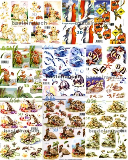 3D-Bogen von Le Suh "Tiere" verschiedene zur Auswahl