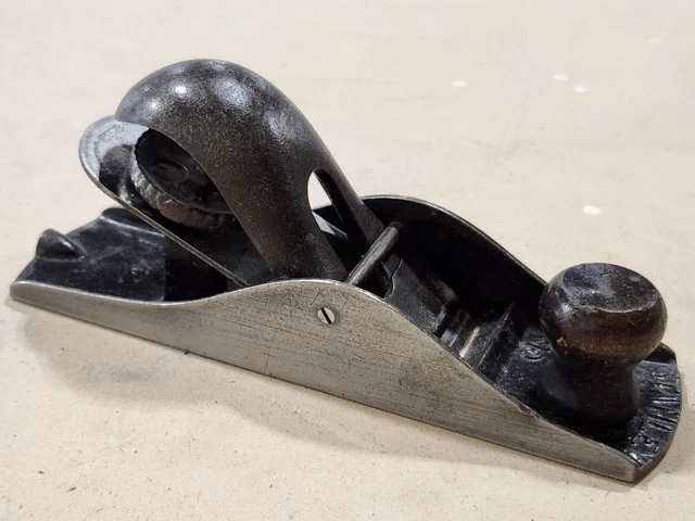 Vintage Stanley Sweetheart  No 110 Block Plane Made In New Britain Conn.