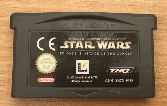 Notice Nintendo Game Boy Advance Star Wars Revenge Of The Sith Episode III