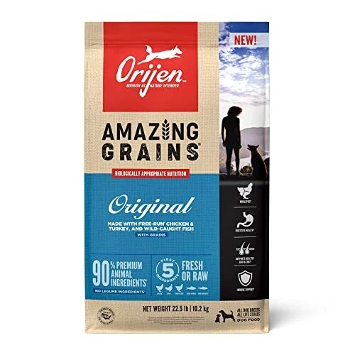 ORIJEN® Dry Dog Food High Protein Amazing Grains Original 22.5LB