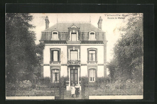 CPA Thiberville, Route de Mesnil