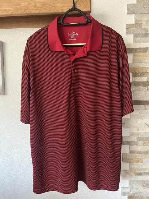 Herren Kurzarm Hemd Polo Shirt sehr guter Zustand Gr. XL Champion Golf