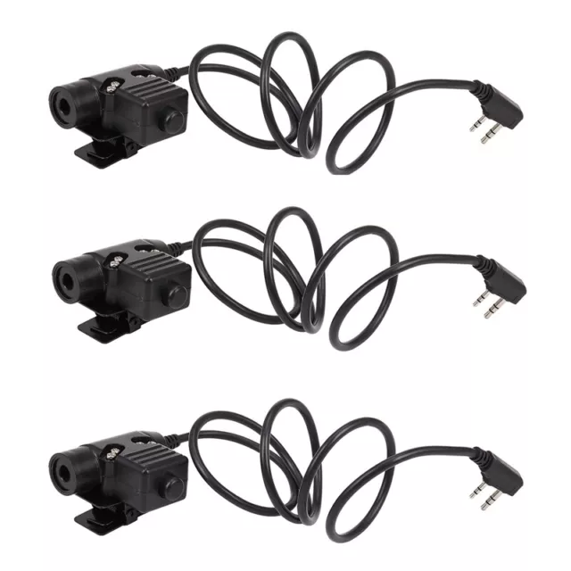 3X U94 PTT Cable para Z Tactical  Elite II 01 02 03 Auriculares5287