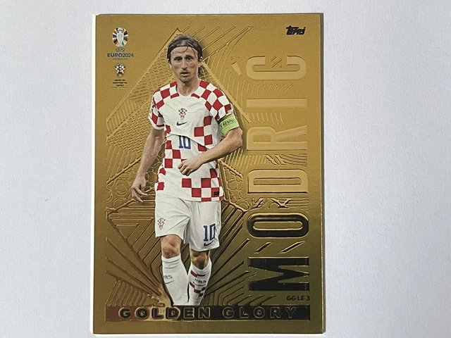 Carte Topps Match Attax – UEFA EURO 2024 Germany – Golden Glory Limited Edition Numerotée