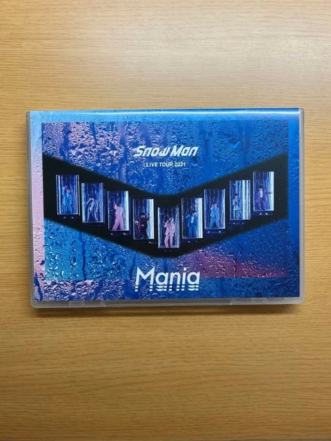 SNOW MAN LIVE TOUR 2021 Mania Blu-ray 2-Disc Normal Edition EUR 37