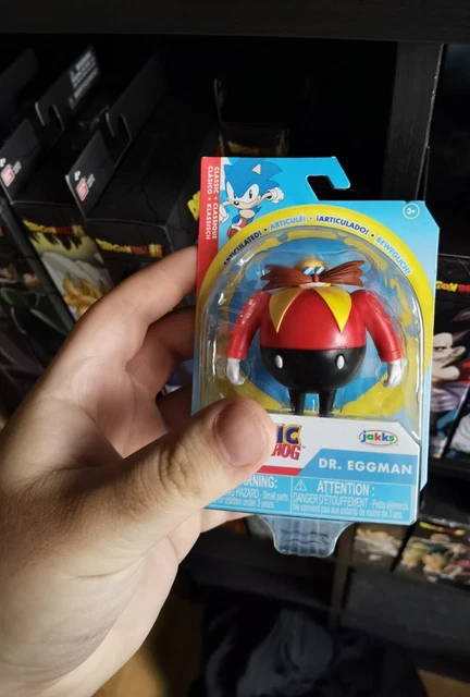 SONIC THE HEDGEHOG Dr Eggman Articulated Action Figure Jakks Pacific ...
