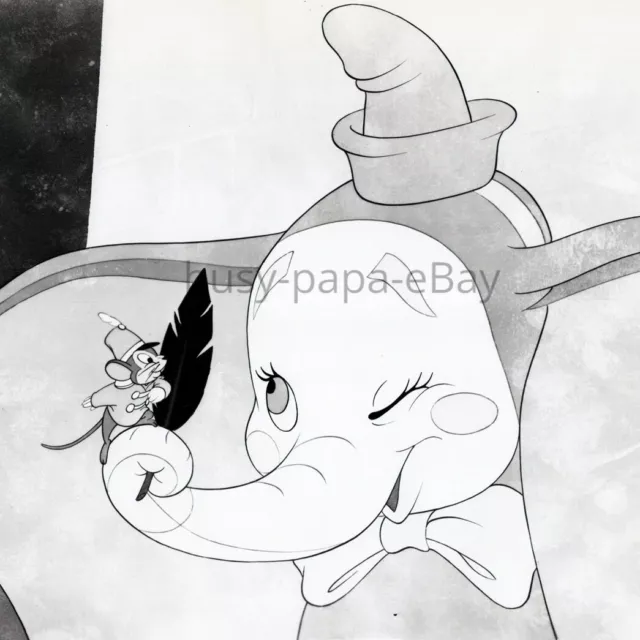 Original 1941 Dumbo Elephant Animated Walt Disney Cartoon Press Kit Photo #19