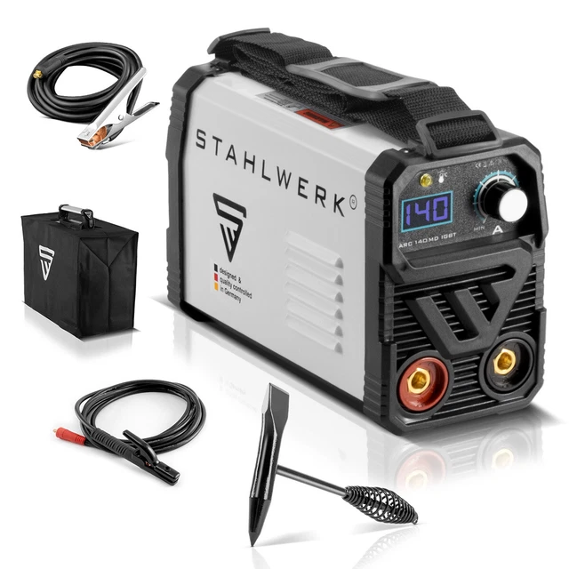 Saldatrice acciaio ARC 140 MD IGBT MMA E inverter manuale scheda singola 140 A