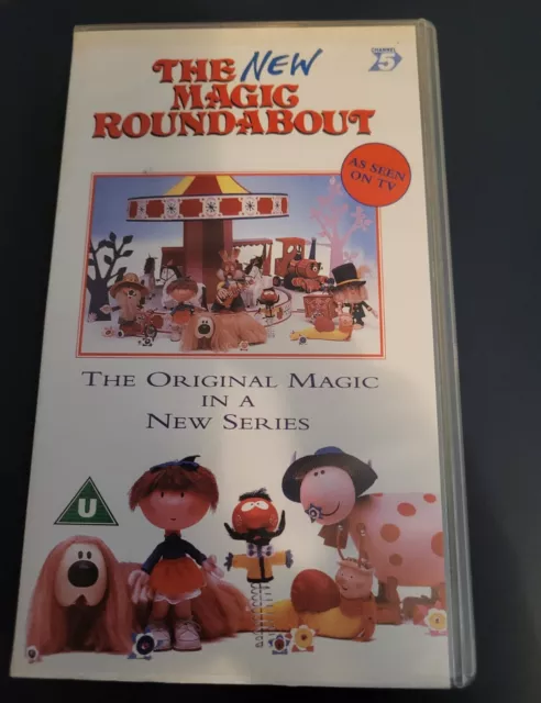 THE MAGIC ROUNDABOUT The New Magic Roundabout (Animated) (VHS, 1997) $5 ...