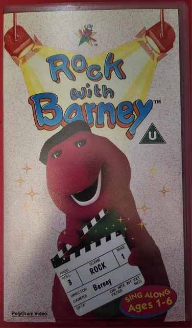 BARNEY THE DINOSAUR - Rock With Barney - VHS Video EUR 11,36 - PicClick IT