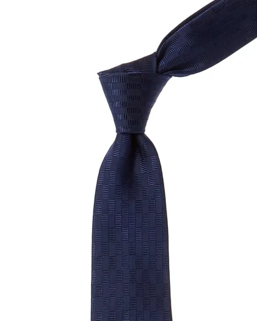 Gucci Blue Printed Silk Tie Men's Blue Os